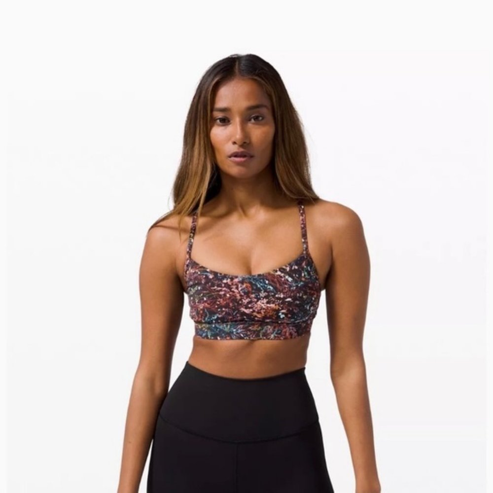 SOLD Lululemon Flow Y Bra *Nulu, 6, FOLM - Picture 1 of 6